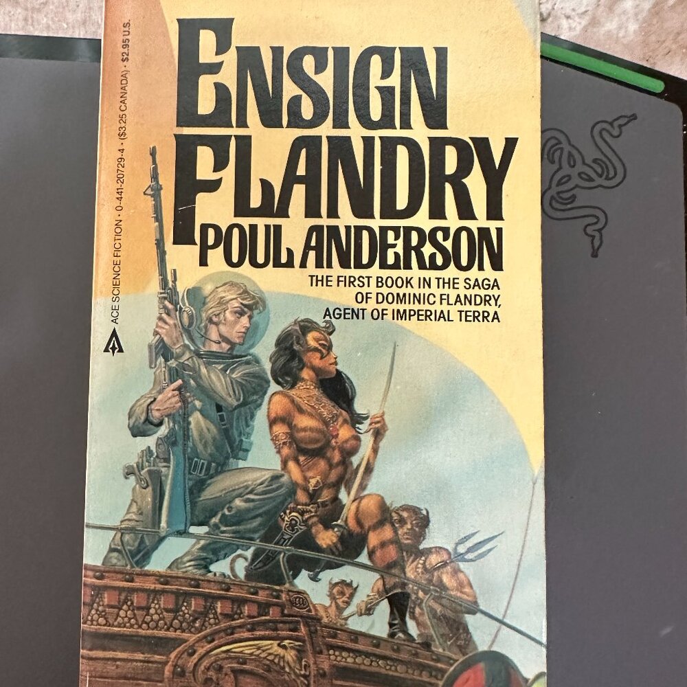 Ensign Flandry Poul Anderson Ace 1985 Agent of Imperial Terra